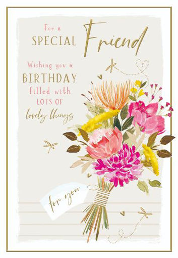 Picture of FOR A SPECIAL FRIEND BIRTHDAY CARD